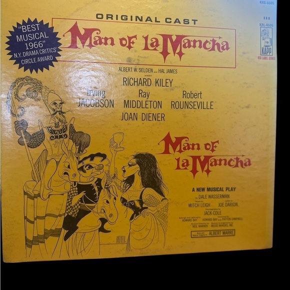 THE MUSIC MAN, Man of LaMancha and Porgy & Bess Hi-Fidelity Vinyl LP (3) - Picture 4 of 4